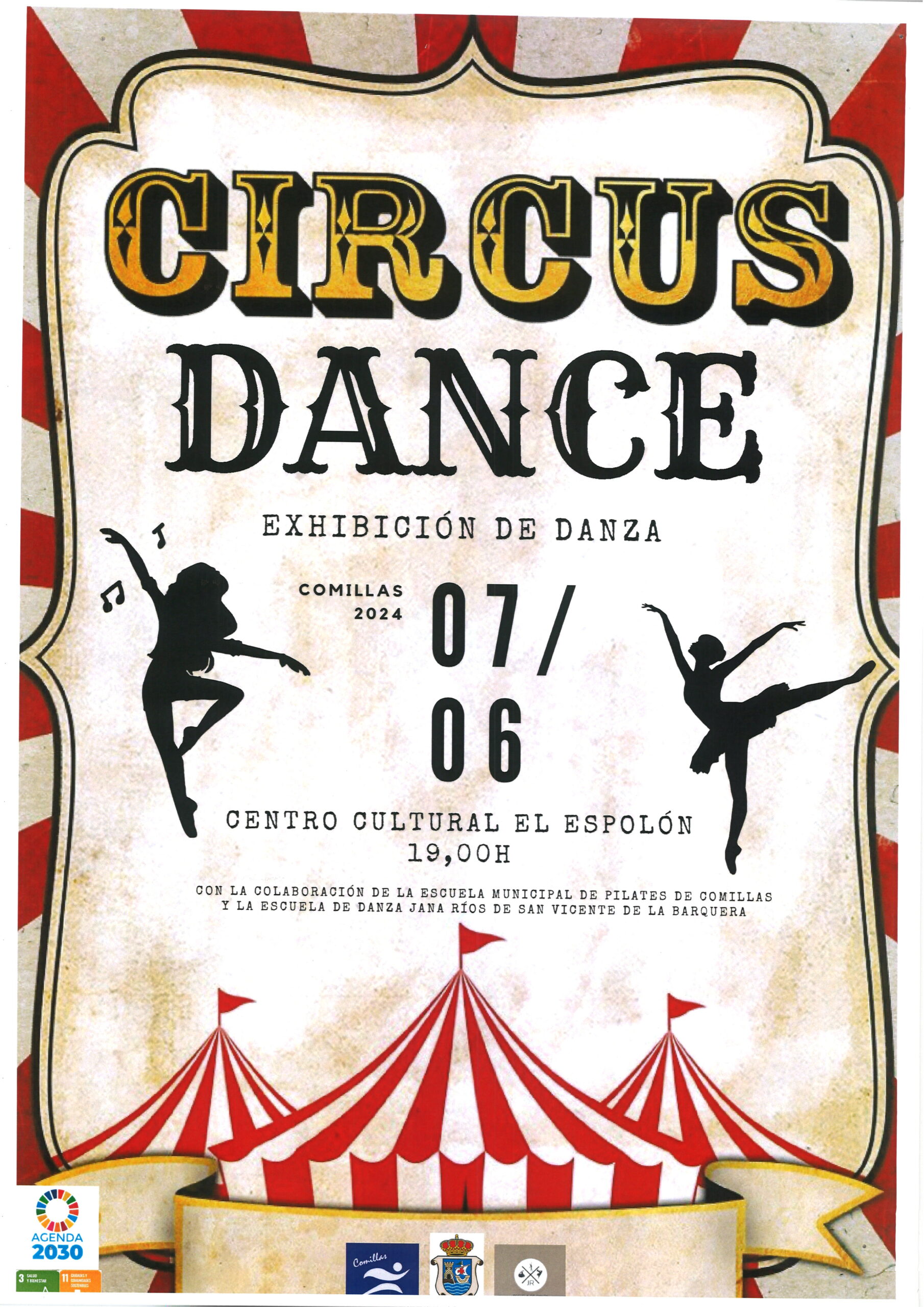 CIRCUS DANCE EXHIBICION DE DANZA