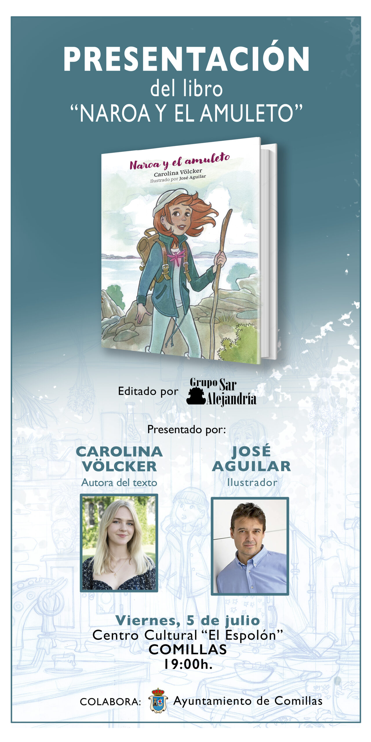 PRESENTACIÓN DEL LIBRO: NAROA Y EL AMULETO