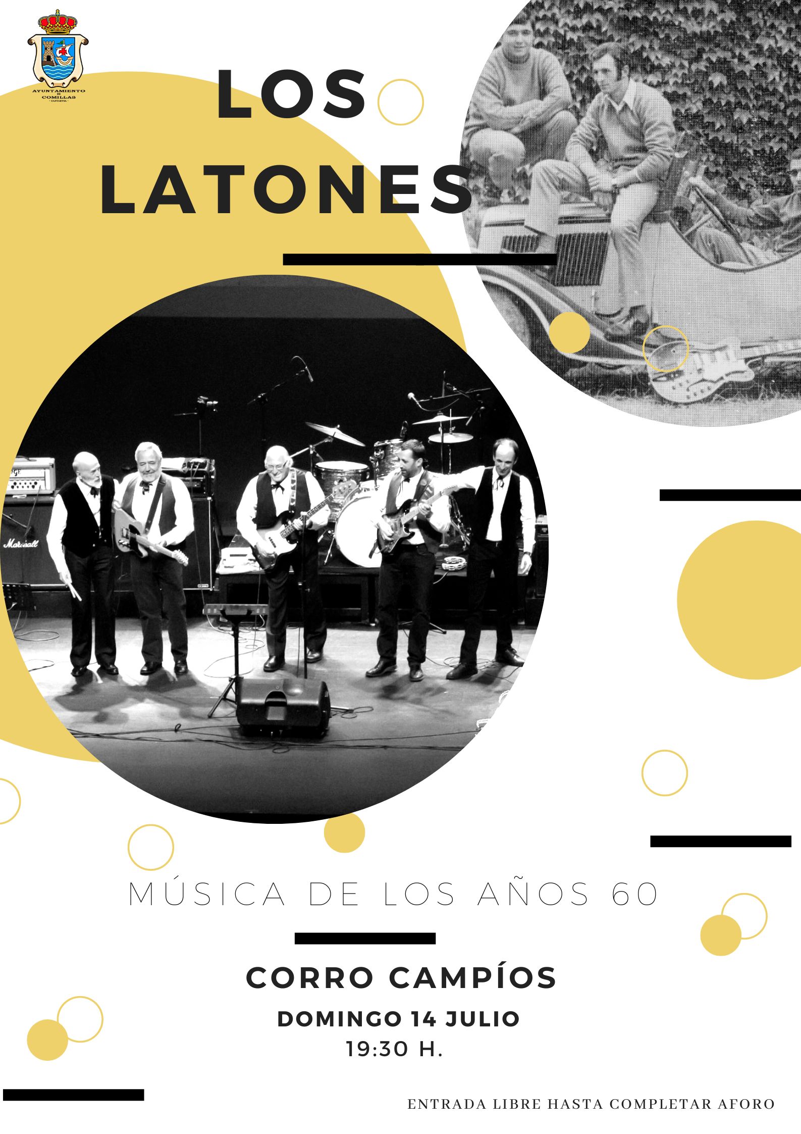 CONCIERTO DE LOS «LOS LATONES»