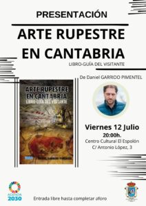 Presentación del libro ARTE RUPESTRE EN CANTABRIA de Daniel Garrido