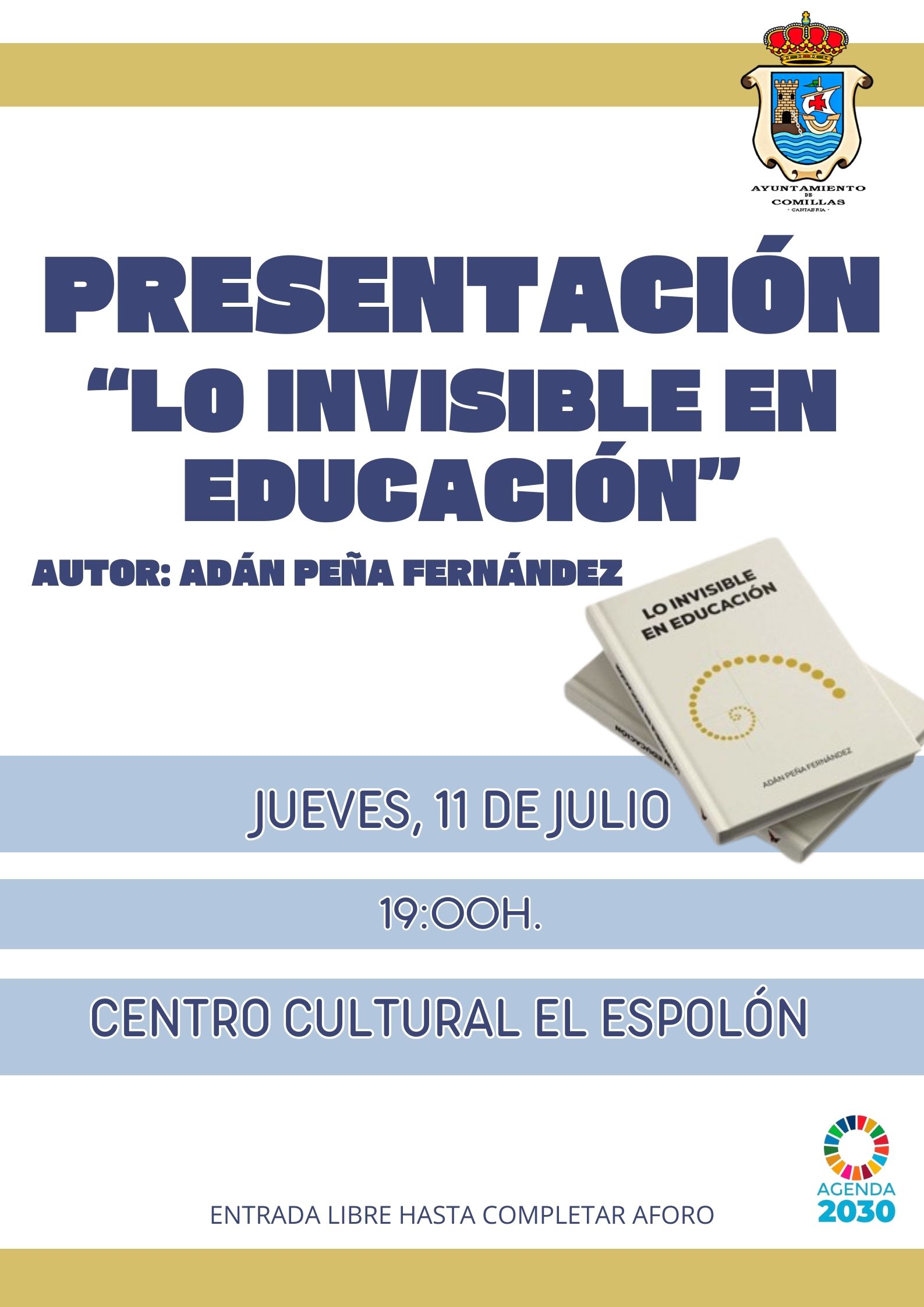 Presentación del libro LO INVISIBLE EN EDUCACIÓN de Adán Peña