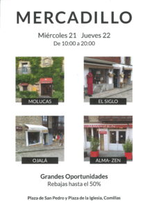 MERCADILLO (MOLUCAS, EL SIGLO, OJALÁ, ALMA-ZEN)