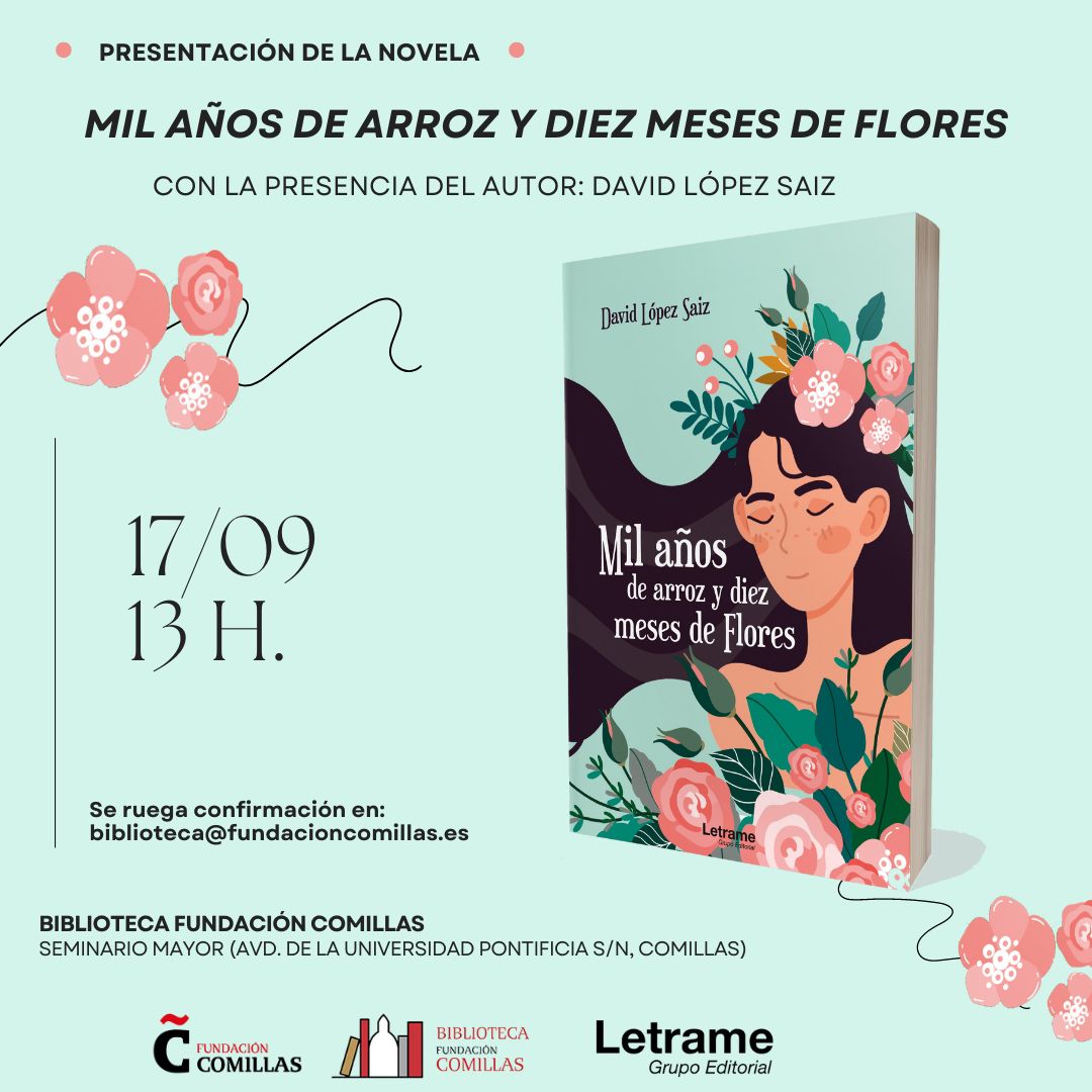 PRESENTACIÓN DE LA NOVELA «MIL AÑOS DE ARROZ Y DIEZ MESES DE  FLORES»