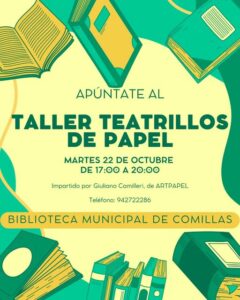 Workshop “TALLER DE TEATRILLOS DE PAPEL”