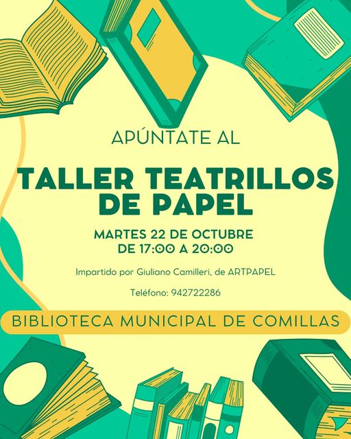 ATELIER « TALLER DE TEATRILLOS DE PAPEL »