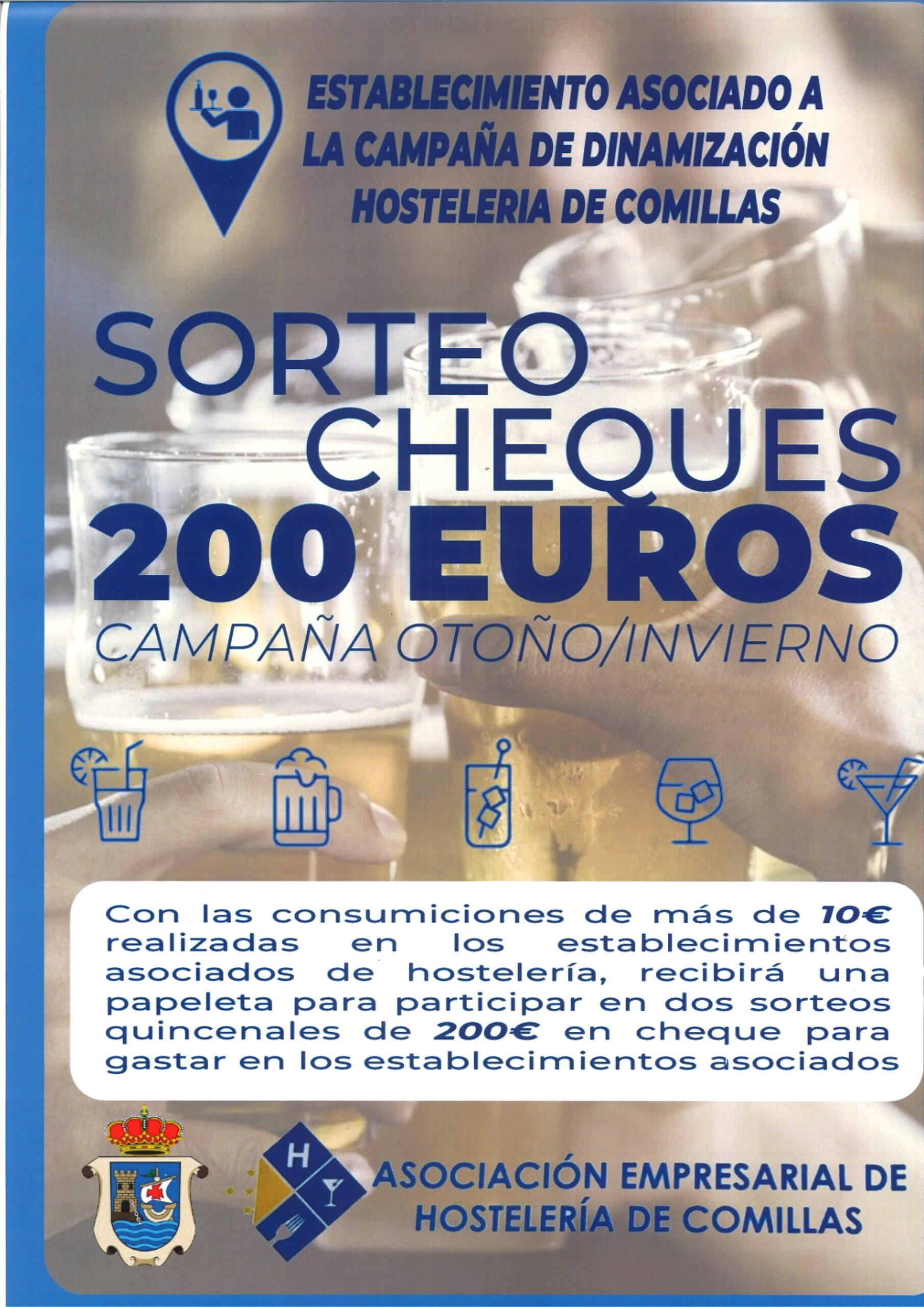 CAMPAÑA DE DINAMIZACIÓN ASOCIACIÓN DE HOSTELERÍA COMILLAS