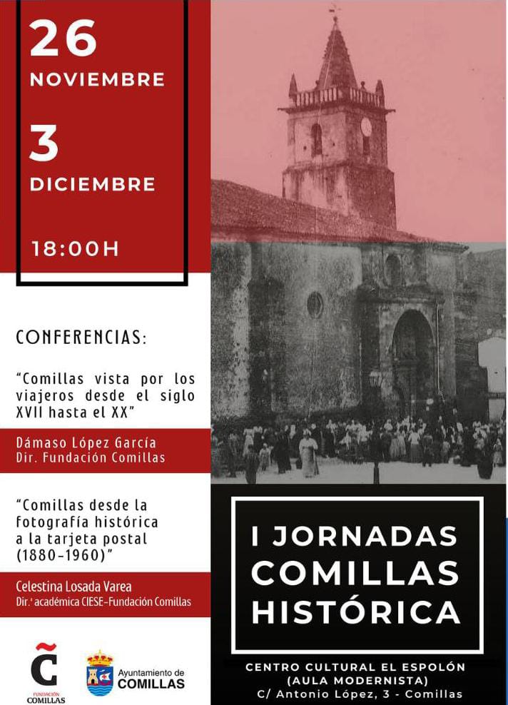 CONFÉRENCE « COMILLAS VISTA POR LOS VIAJEROS DESDE EL SIGLO XVII HASTA EL XX »