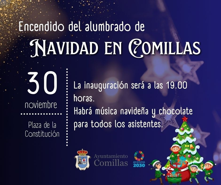 ENCENDIDO DEL ALUMBRADO NAVIDAD EN COMILLAS