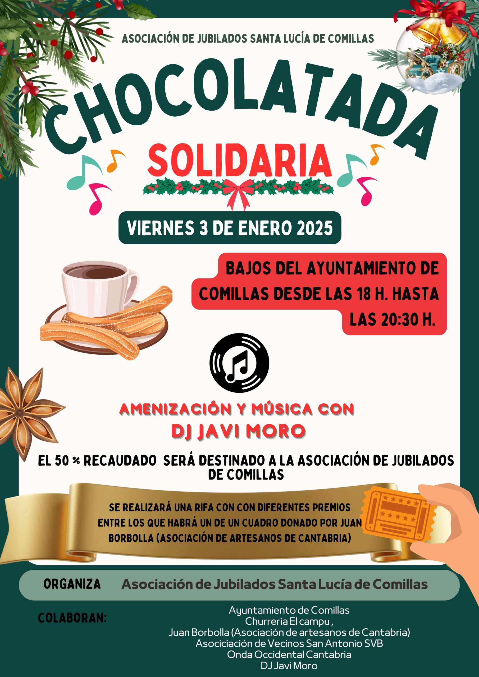 CHOCOLAT CHAUD PAR L’ASSOCIATION SANTA LUCÍA