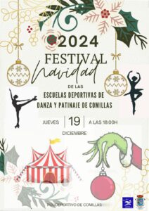 Spectacle de Noël des Écoles Sportives de Patinage Artistique, Danse et Ballet.